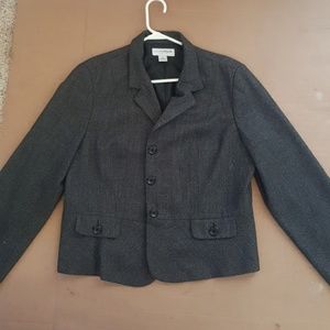 Grey Blazer Jacket